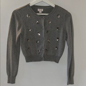 The Children's Place Girls’ Gray Sequin Sweater